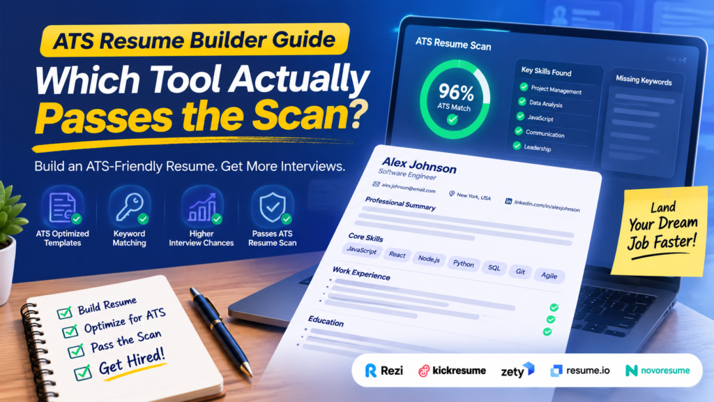 ATS Resume Builder Guide: Which Tool Actually Passes the Scan? ATS Resume Builder Guide: Which Tool Actually Passes the Scan?
