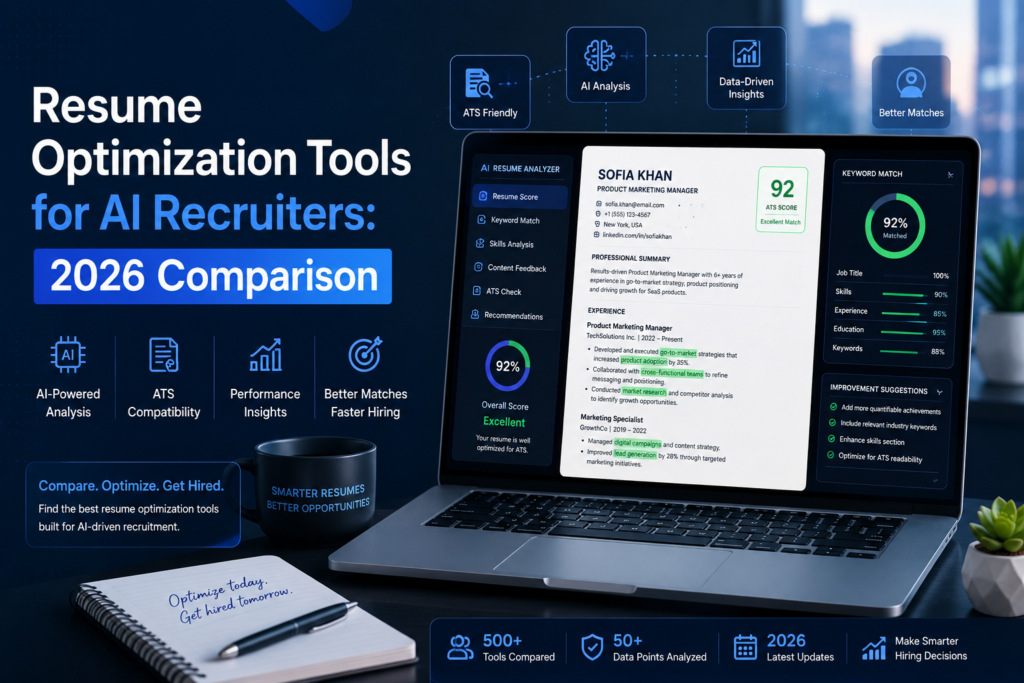 Resume Optimization Tools for AI Recruiters: 2026 Comparison resume optimization tools for ai recruiters 2026 comparison