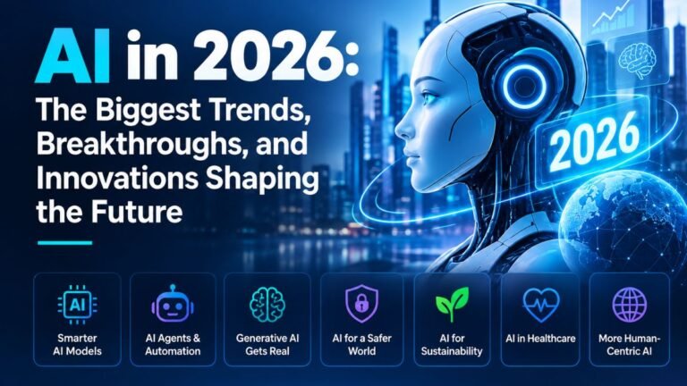 AI in 2026: The Biggest Trends, Breakthroughs, and Innovations Shaping the Future