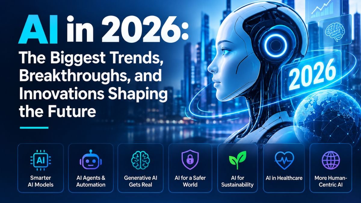 AI in 2026: The Biggest Trends, Breakthroughs, and Innovations Shaping the Future AI in 2026: The Biggest Trends, Breakthroughs, and Innovations Shaping the Future