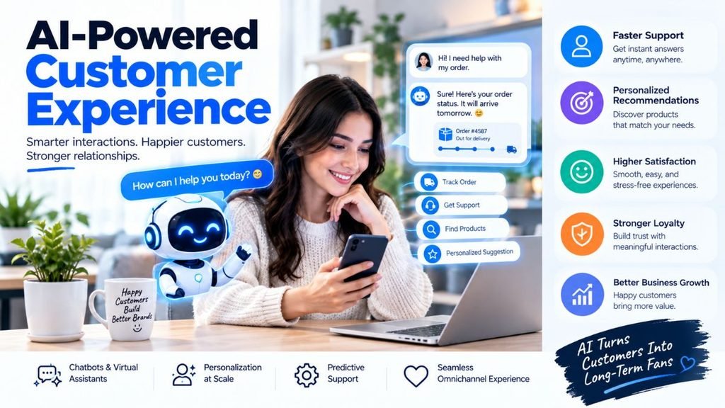 AI in 2026: The Biggest Trends, Breakthroughs, and Innovations Shaping the Future ai powered customer experience